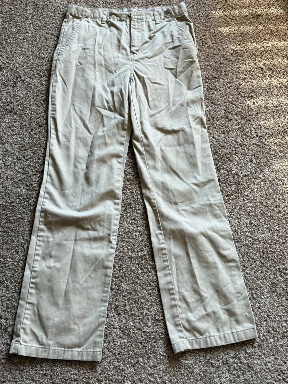 Old Navy boys Straight Jeans in Light Khaki